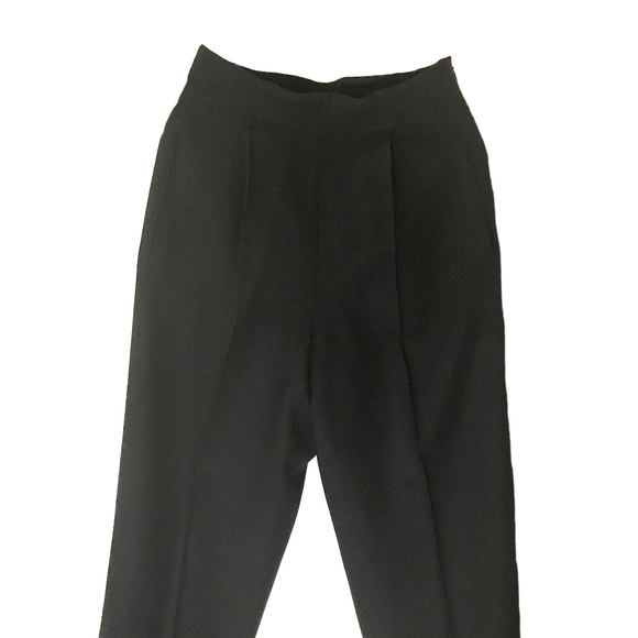 JONES NEW YORK Women's Black 100% Virgin Wool Pants Size 6 - Picture 8 of 8